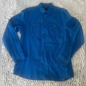 Marc Anthony Royal Blue Men’s dress shirt - M